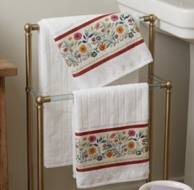 Kit Toalhas Floral Collection