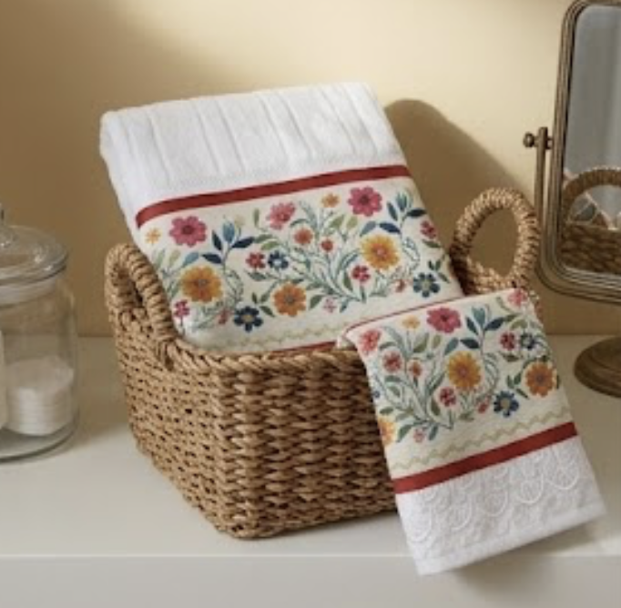 Kit Toalhas Floral Collection
