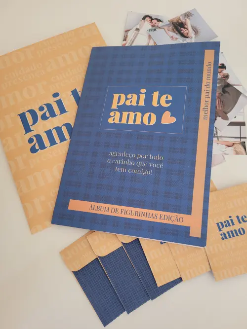Álbum de Figurinhas Personalizado