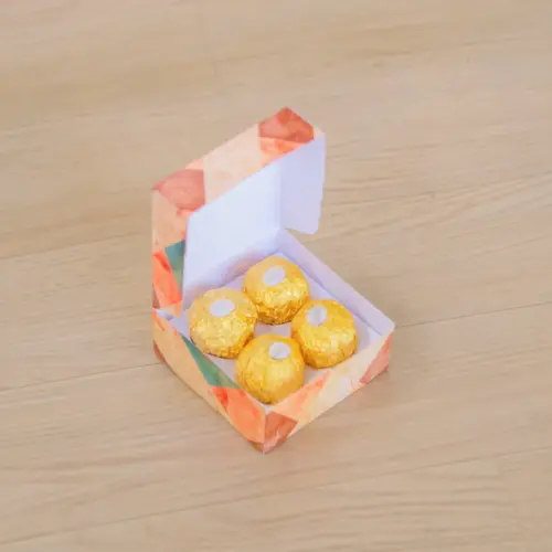 Caixa Gravata com Doces